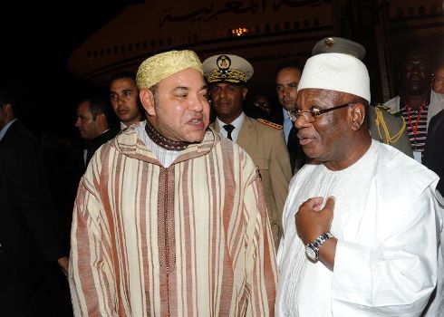 Mohammed VI à Bamako. D. R.